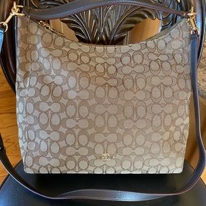 Coach Signature Hobo Bag